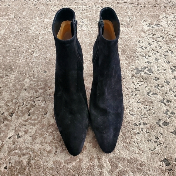 Christian Louboutin Suprabooty 85 black suede ankle boots 40.5 - Picture 8 of 14